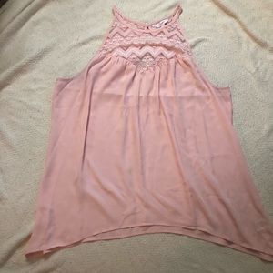 Sz lx Candies lightweight peach top